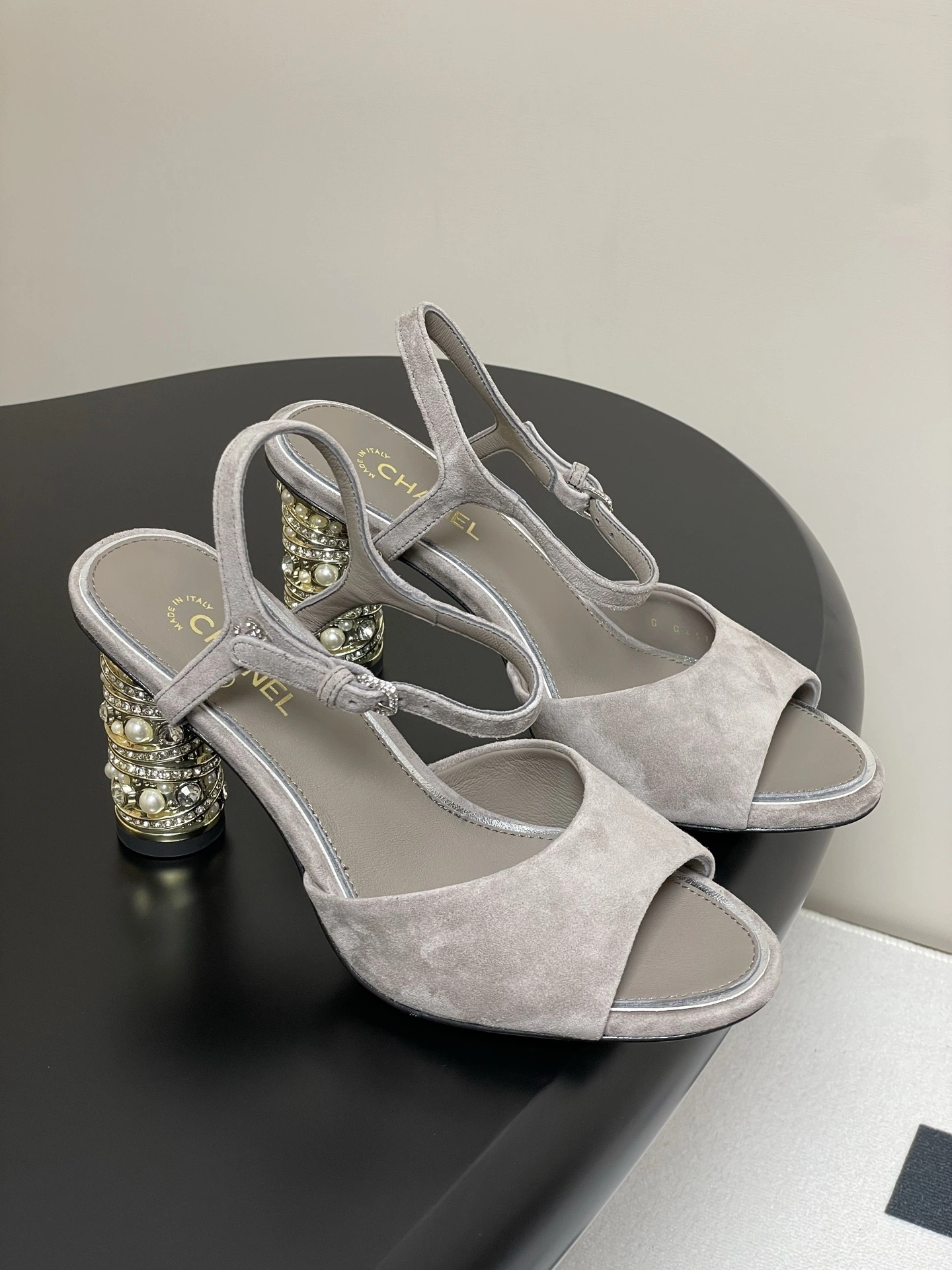 COCO-- 3h1958 G46097 B18550 NAAJY sheepskin Heel height：8.5CM item:E-X158C2040